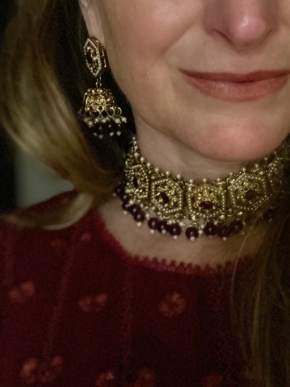 Jewelry set - Indian style for weddings or parties